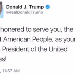 Trump President 45