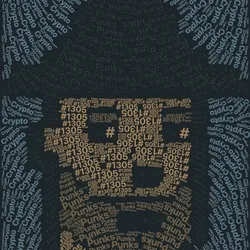 Patterned Crypto Punk #1305