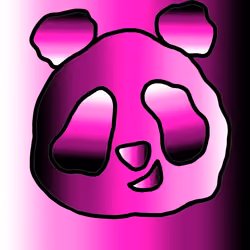 Wavy Panda Pink