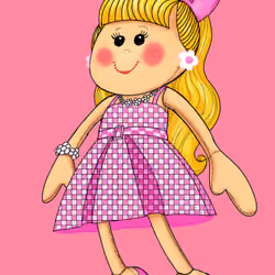 Barbie Rag Doll
