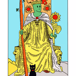 76: Queen of Wands