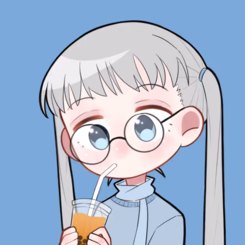 Cute Glasses Girl Chibi