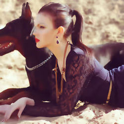 Dogs and Pretty Women. Photo 66