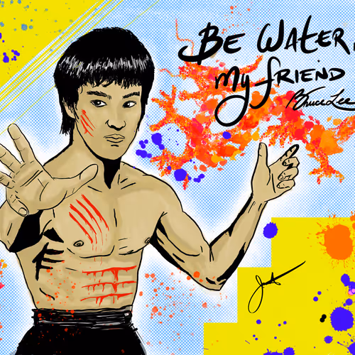 Bruce Lee_Be Water My Friend
