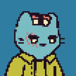 Bored Pixel Cat #2356
