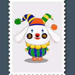 Stamp#014_little doggy joker