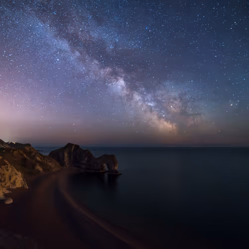 Milky Way over Durdle Door 