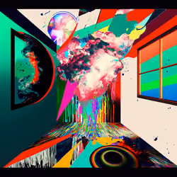 outburst.