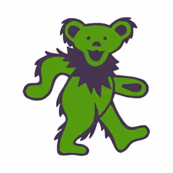 Green Jerry Bear