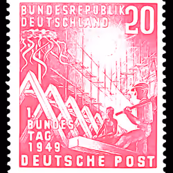 Deutsche Bundespost Germany 1949