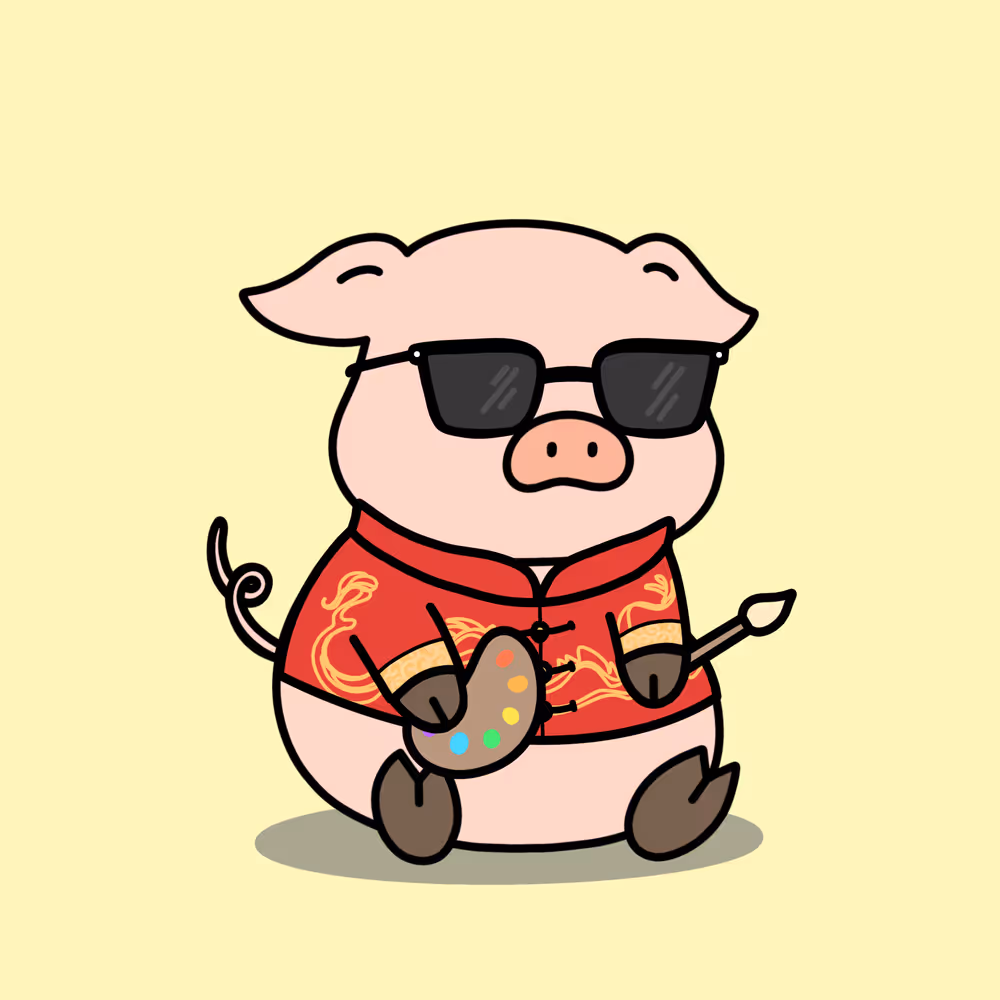 Piggie Palz #385 - Yayoi