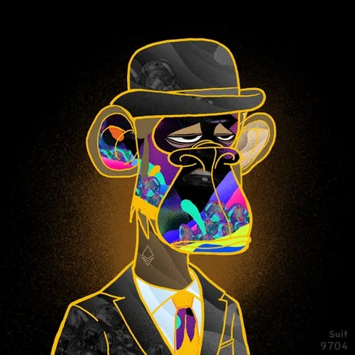 Liquid Ape #9704 : Suit & Tie