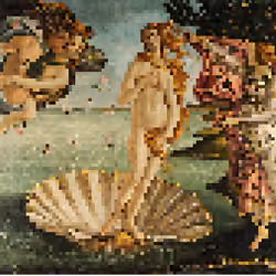 Pixel Painting #8: Sandro Botticelli - The Birth of Venus