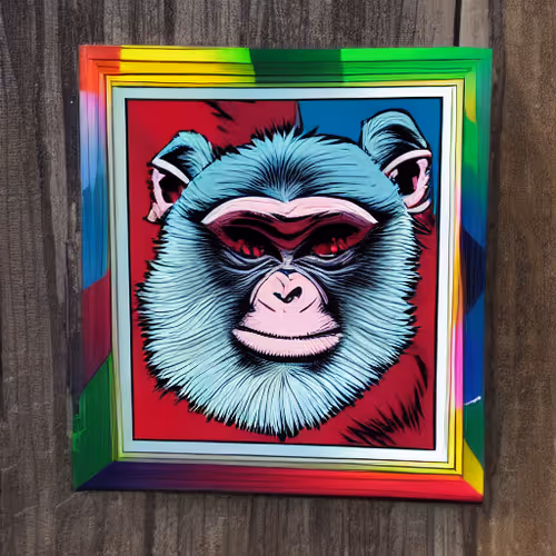 #00217 cozmic monkey