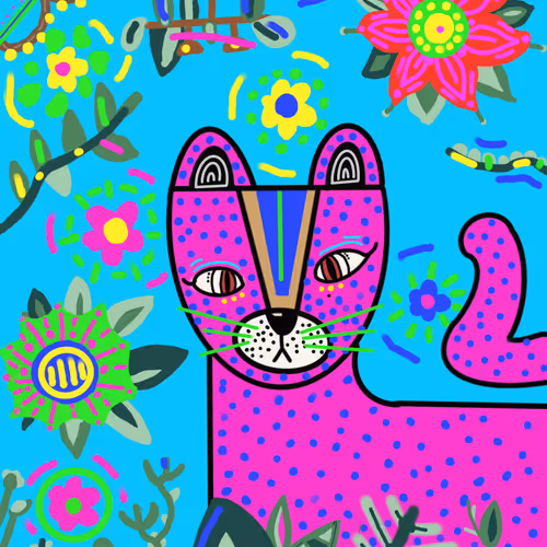 Colourful Cheetah