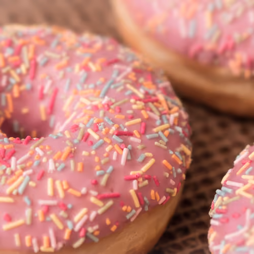 Pink Doughnuts