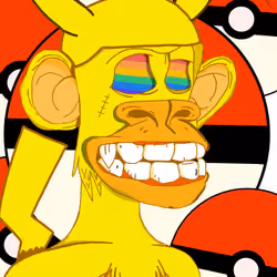 Bored Smiling Ape Club #10