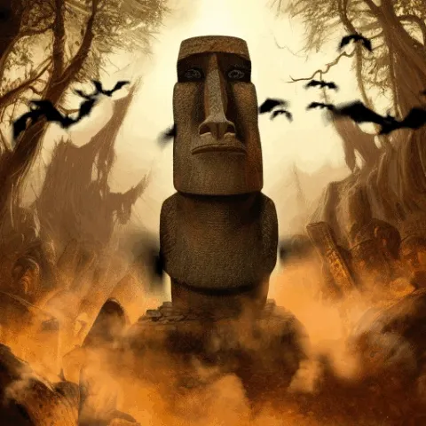 Easter Island - Halloween