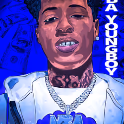 SW#3 NBA Youngboy - "NBA Blue"