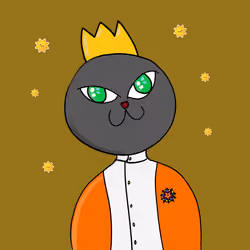 GMO Space Cat The Gray King #002