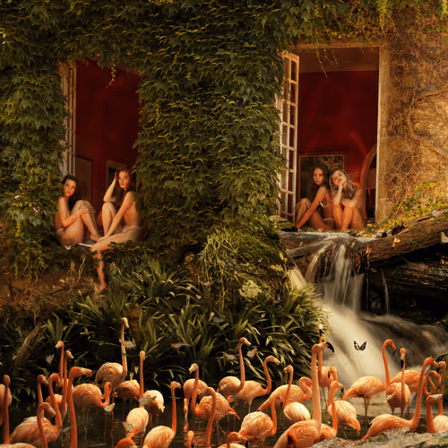 girls of summer flamingo - BADBOI X MARCEL