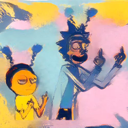 Alien Rick & Morty