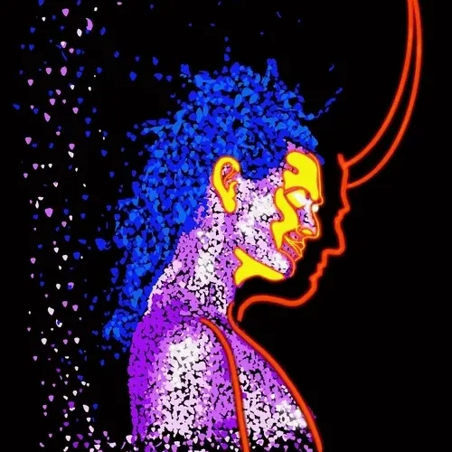 Neon Kumadori