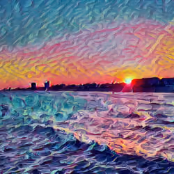 sherbet sunset