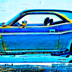 CarSeries Blue T/A Challenger 04