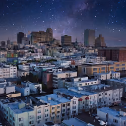 San Francisco at night