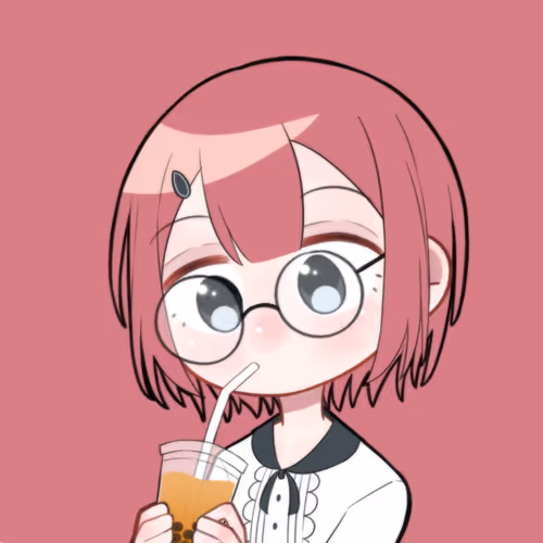 Cute Glasses Girl Chibi