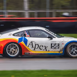 Porsche 911 GT3 Cup #56 rain 