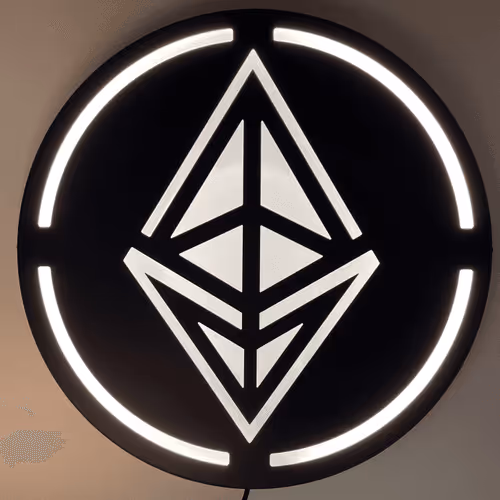 Crypto Logo Lamps