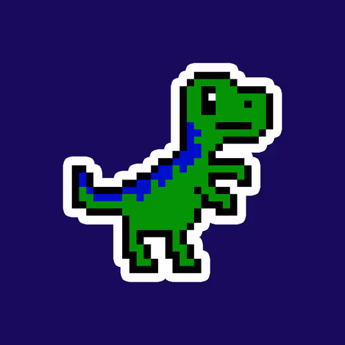 PixelSaurus Rex #0068
