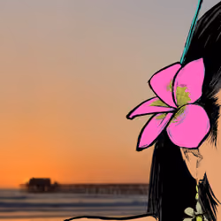 Susan Cortez A.K.A. Mom X Oceanside Pier : 1/1 Edition