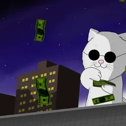 sprinkle money cat No.02