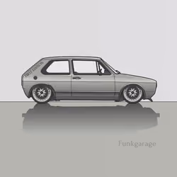 FUNKGARAGE FIRST EDITION SILVER