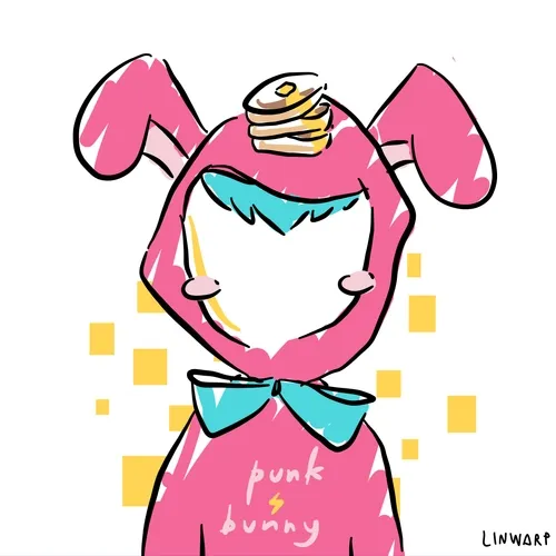 Punk bunny #Doji027