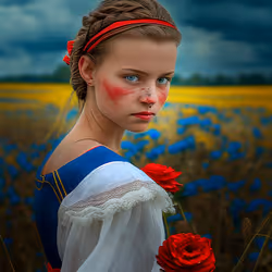 A girl from Ukraine