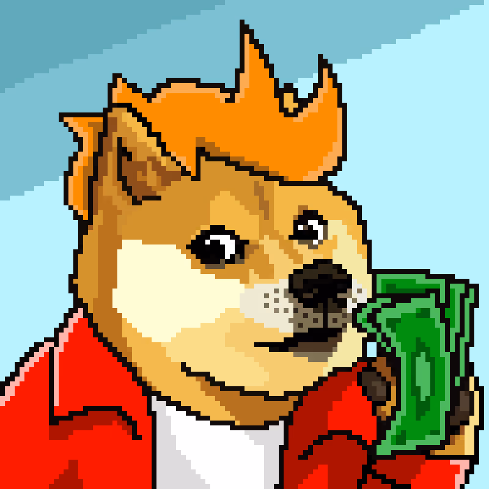 Dogepunks #64 - Take My Money Doge