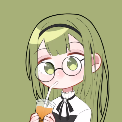 Cute Glasses Girl Chibi