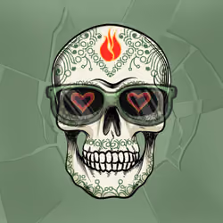 punk skull