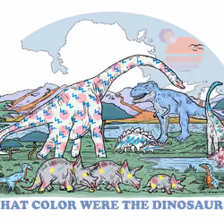 What Color Were the Dinosaurs?