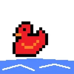 BATHING DUCK #2