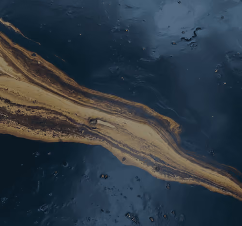 Texture of Crude oil spill