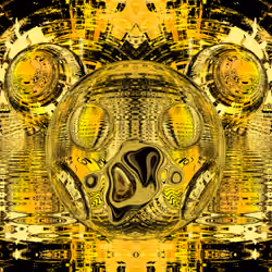 Abstract Mickey Mouse