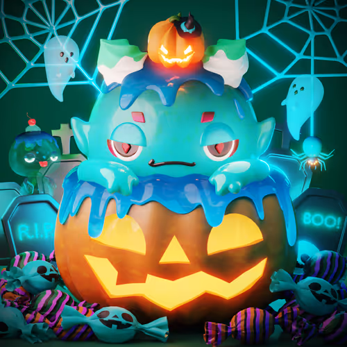 CNPcakeEX #00065 Halloween2022-Ya-ma Emerald Green