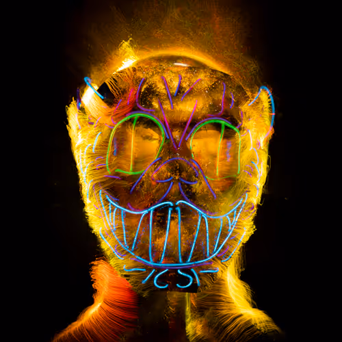 Lightpaintingmerlin