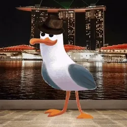 Bored Seagull Club- Marina Bay Sands Seagull