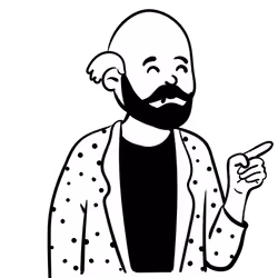 OpenPeeps #20 - The Bald Guy